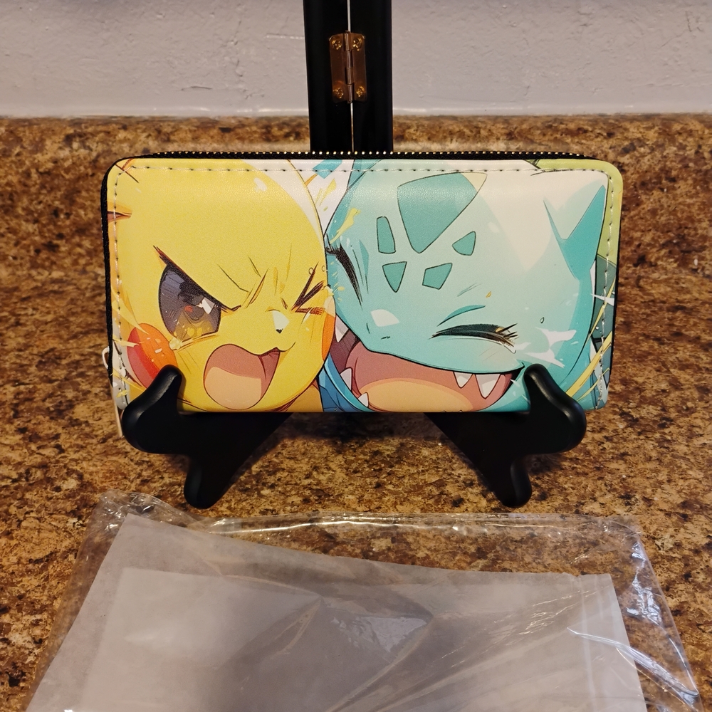 Pokemon zipper wallet